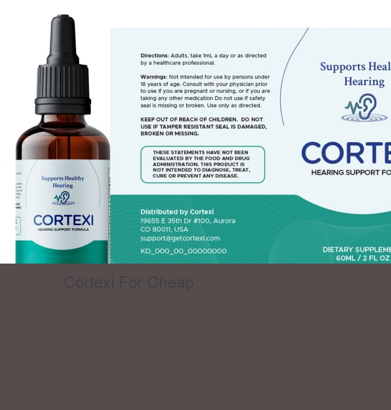 Cortexi For Cheap